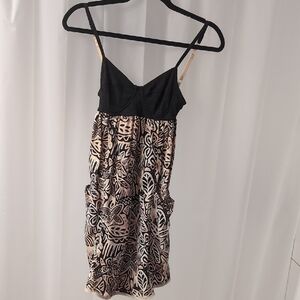 Wilfred Black and Pink Dress